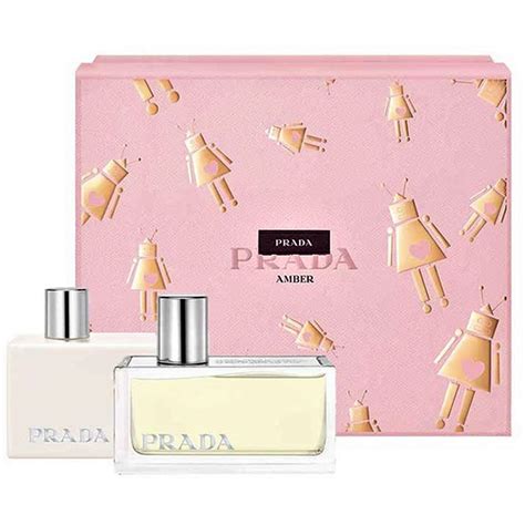 prada amber gift set|prada amber perfume 2.7 oz.